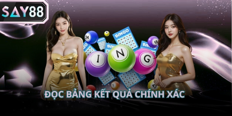 Bảng kết quả xổ số thường được trình bày theo thứ tự giải và dãy số tương ứng