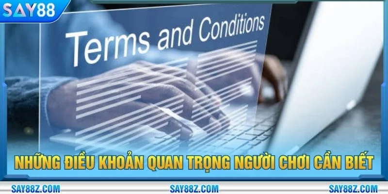 Người chơi nên dành thời gian tìm hiểu các điều khoản quan trọng