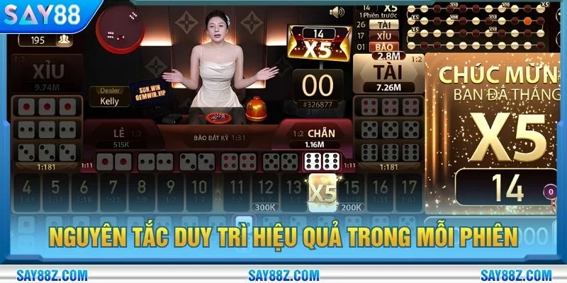 Nguyên tắc duy trì hiệu quả trong mỗi phiên