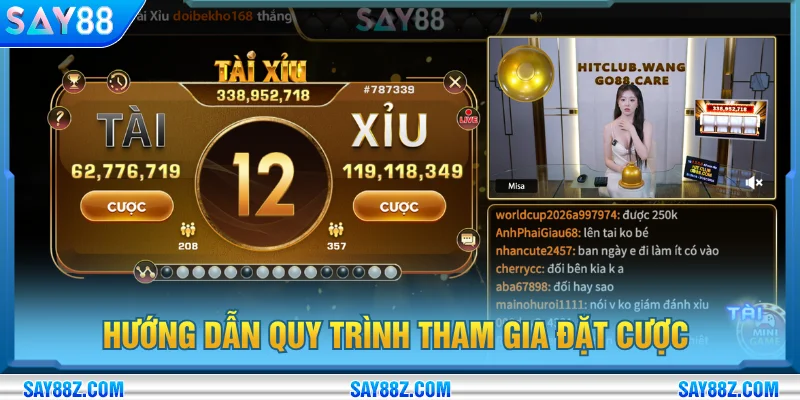 Quy trình đặt cược tại sảnh live casino đơn giản, dễ hiểu