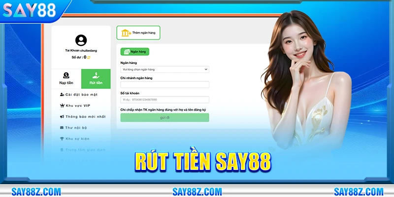 Rút tiền SAY88
