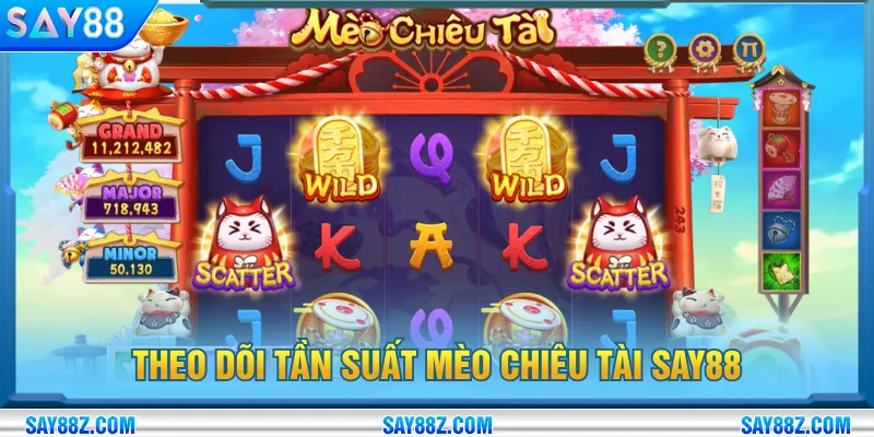 Tận dụng tần suất nổ hũ Mèo chiêu tài SAY88 hiệu quả